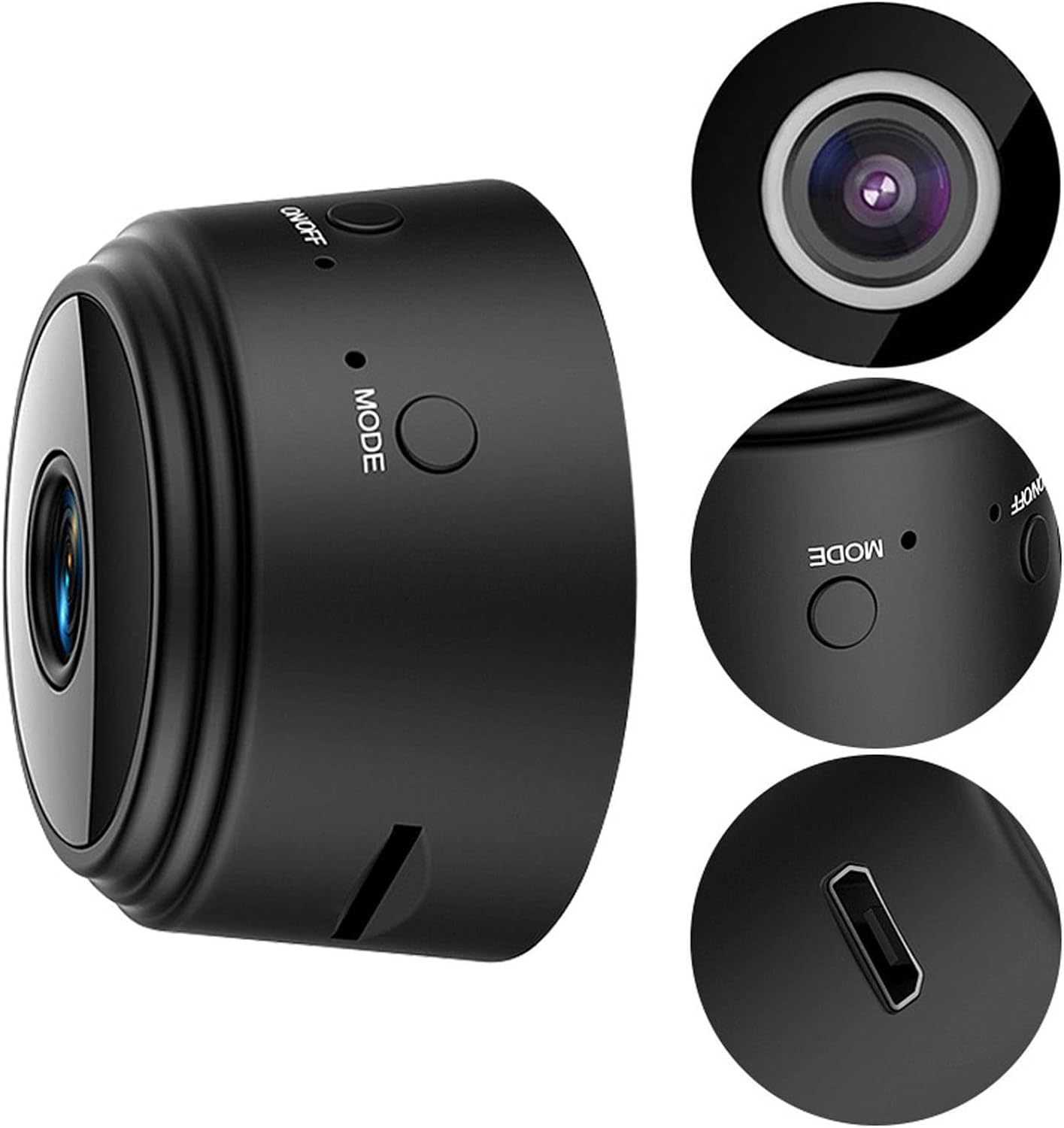 MINI CAMARA A9 DE SEGURIDAD 1080P