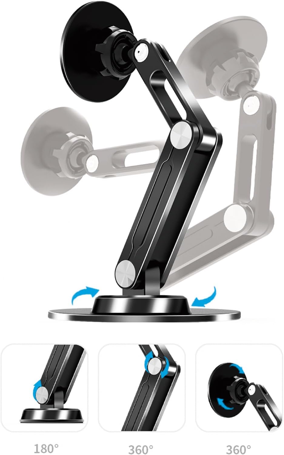 SOPORTE PARA TELEFONOS Y TABLETS MAGNÉTICO 360°