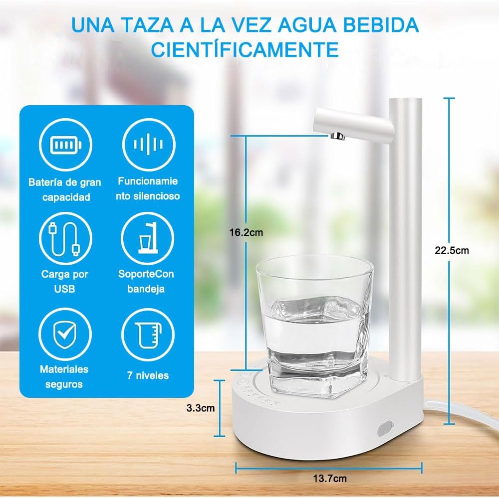 DISPENSADOR DE AGUA AUTOMÁTICO PORTATIL