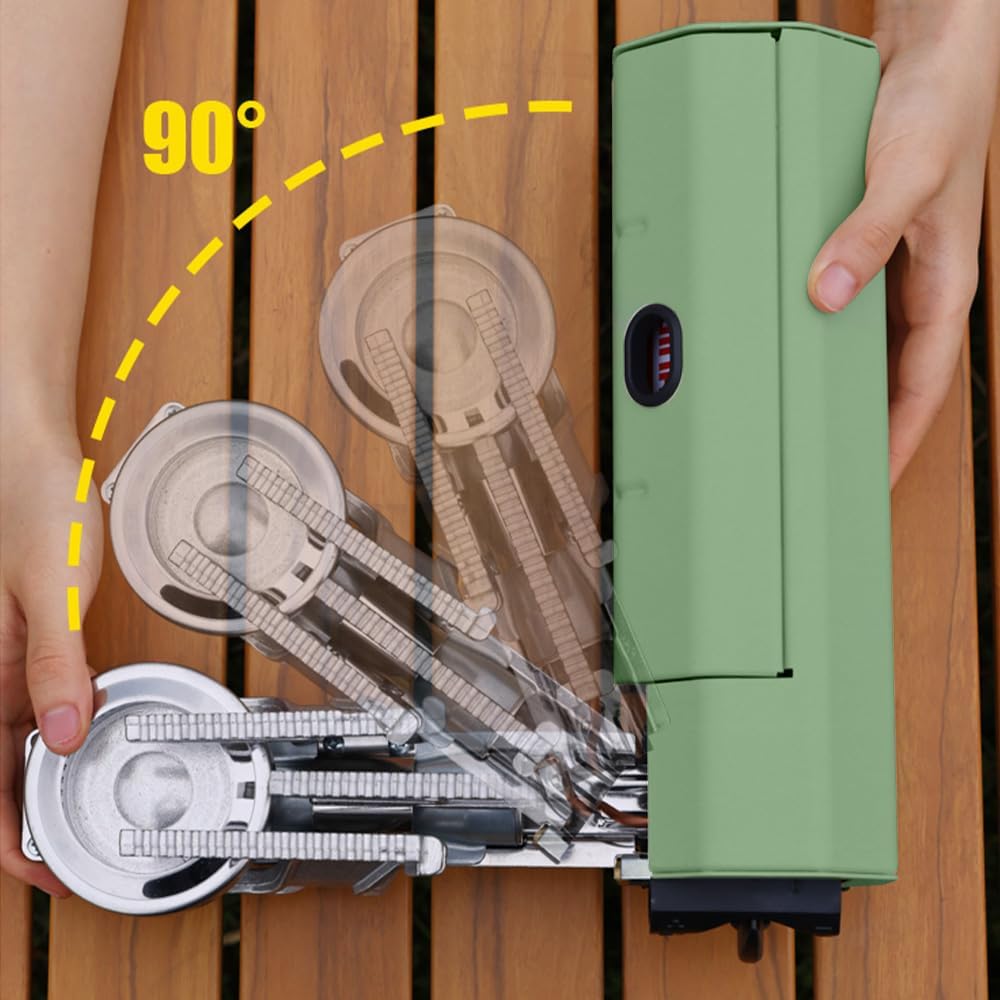 MINI ESTUFA PLEGABLE DE GAS 17,700 BTU CON 5,200 W