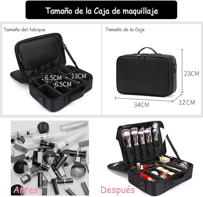 MALETÍN ORGANIZADOR DE MAQUILLAJE