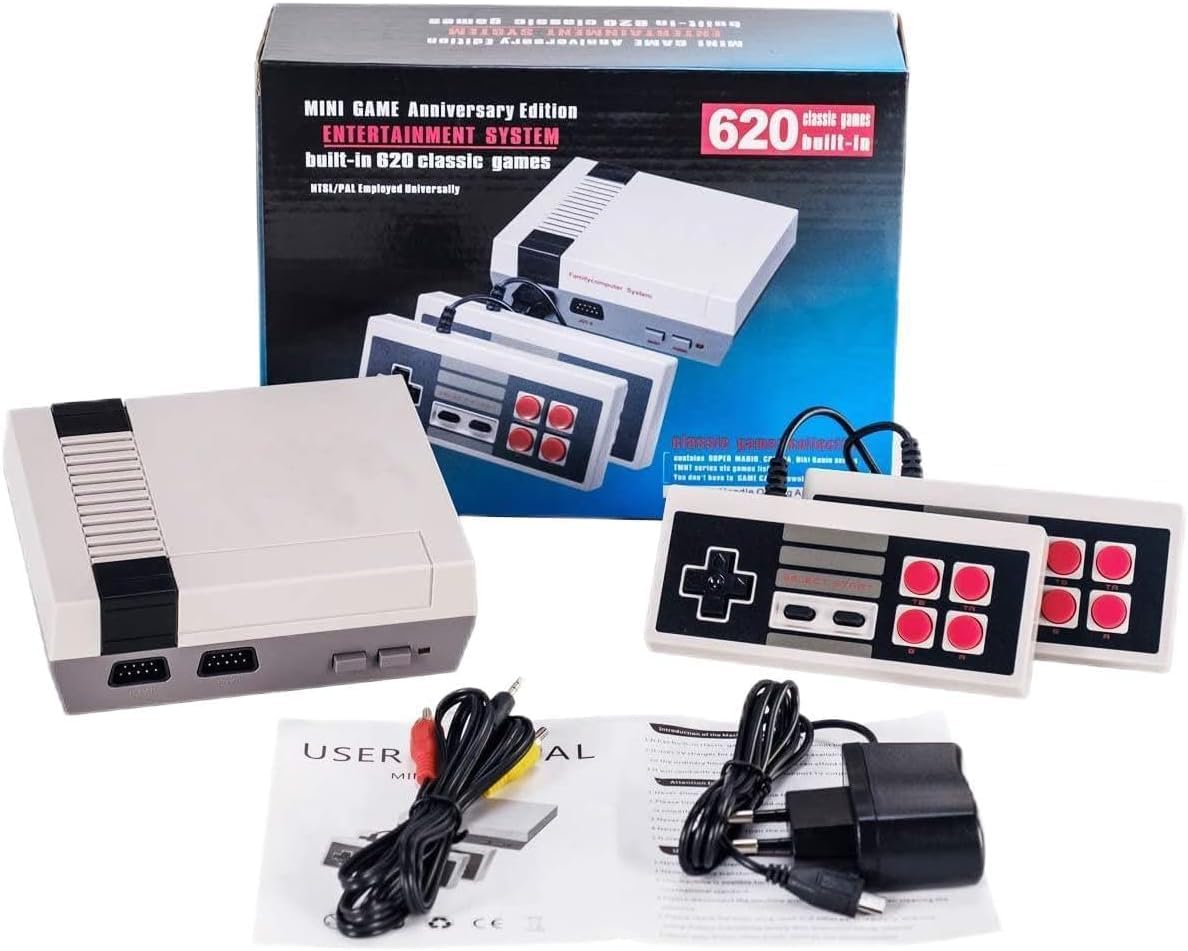MINI CONSOLA DE JUEGOS RETRO DE EDICIÓN CLÁSICA