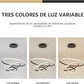 LAMPARA LED MODERNA DE 3 ANILLOS