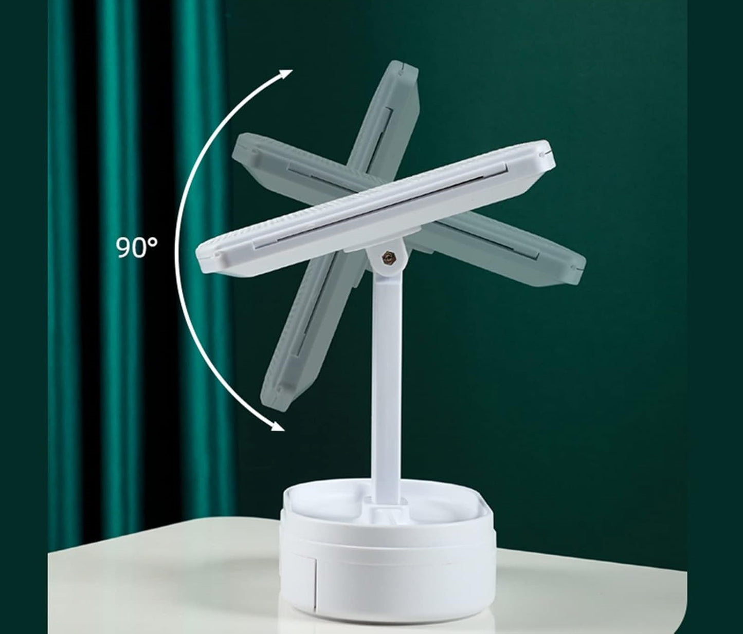 ESPEJO CON LUZ LED EXTENSIBLE