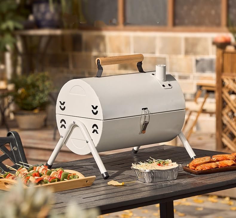 PARRILLA PORTÁTIL DOBLE CIRCULAR