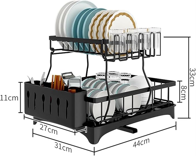 ESCURRIDOR DE PLATOS Y VASOS 42CM MODELO 2024