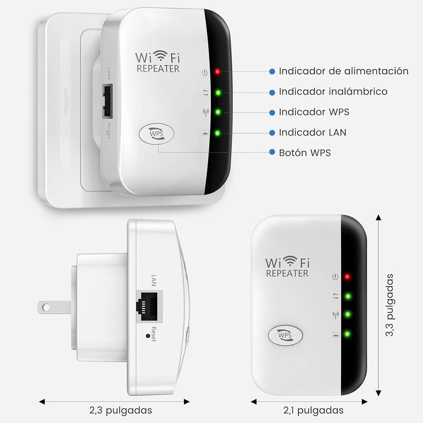 REPETIDOR DE SEÑAL WIFI DE ALTA CALIDAD