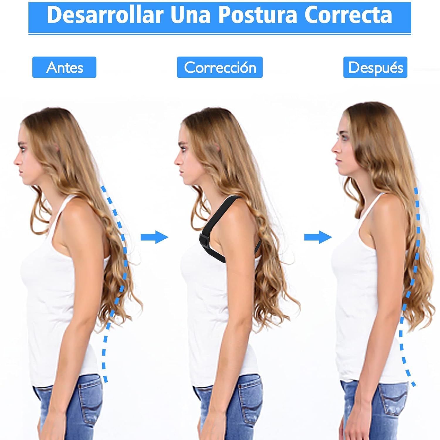 CORRECTOR DE POSTURA CON SENSOR