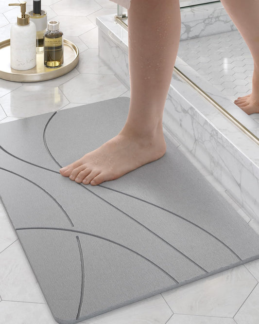 ALFOMBRA DIATOMITA DE BAÑO SUPER ABSORBENTE