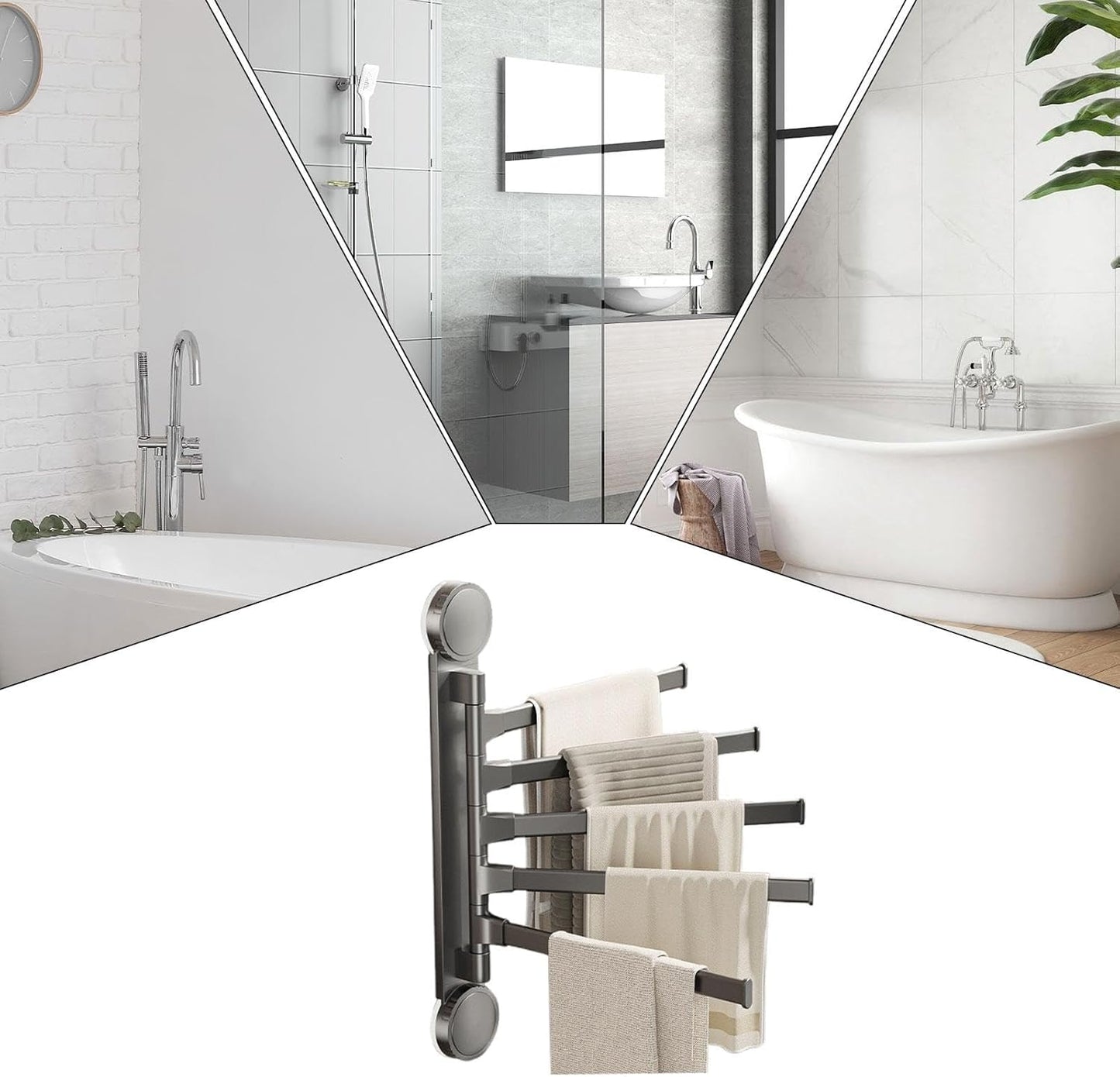 ORGANIZADOR DE TOALLAS PARA BAÑO