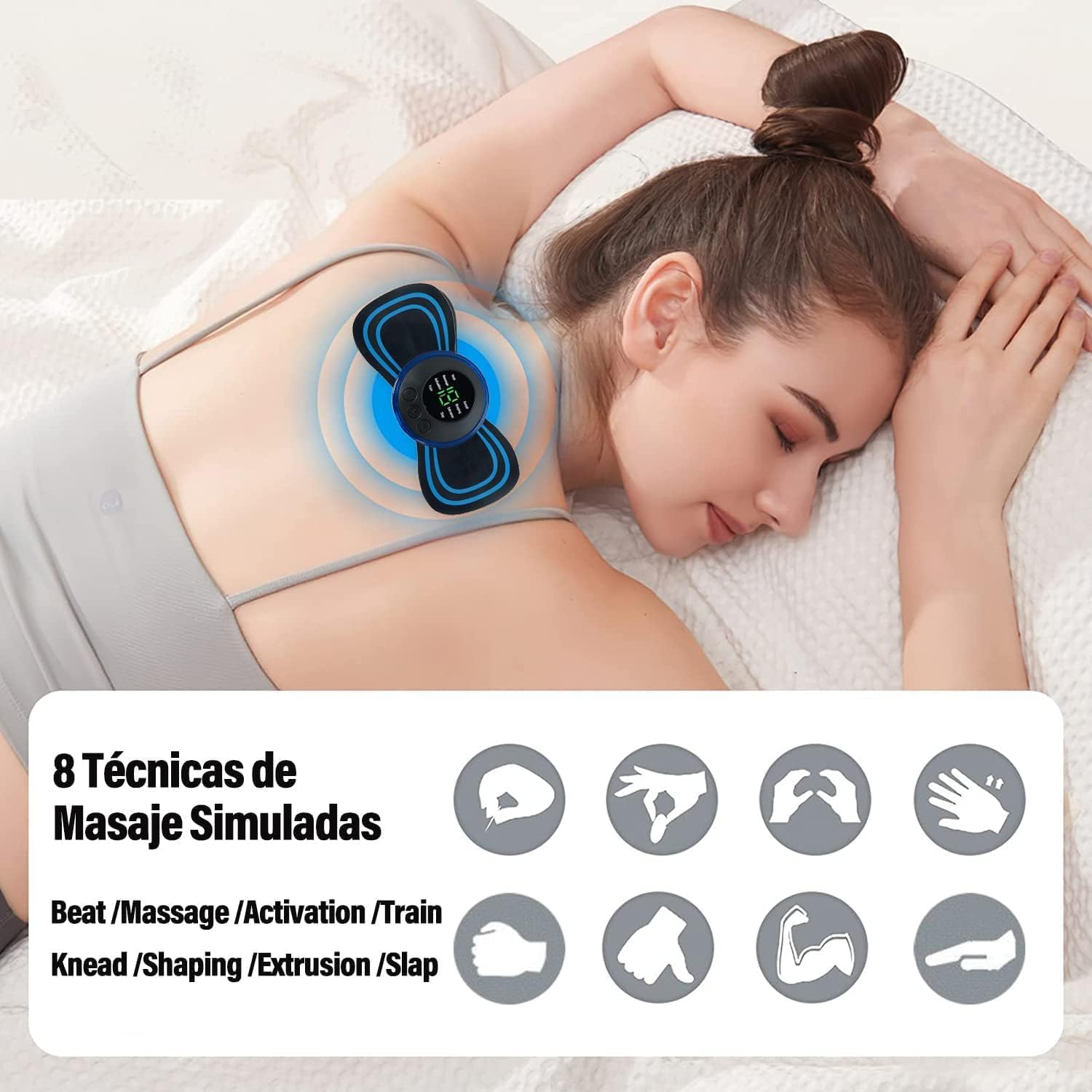 MASAJEADOR MUSCULAR ELÉCTRICO CORPORAL