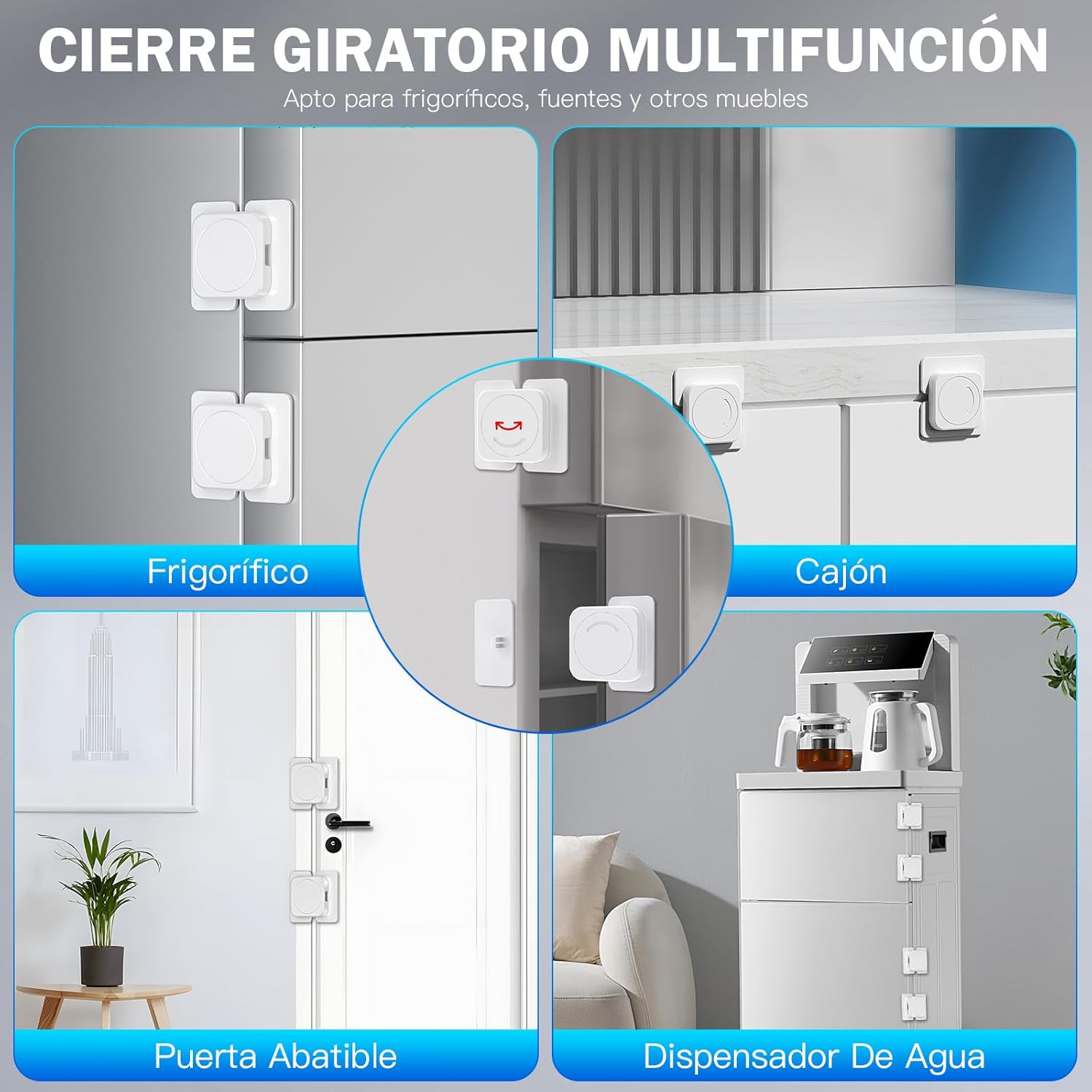 CERRADURA PARA GAVETAS MAGNÉTICA
