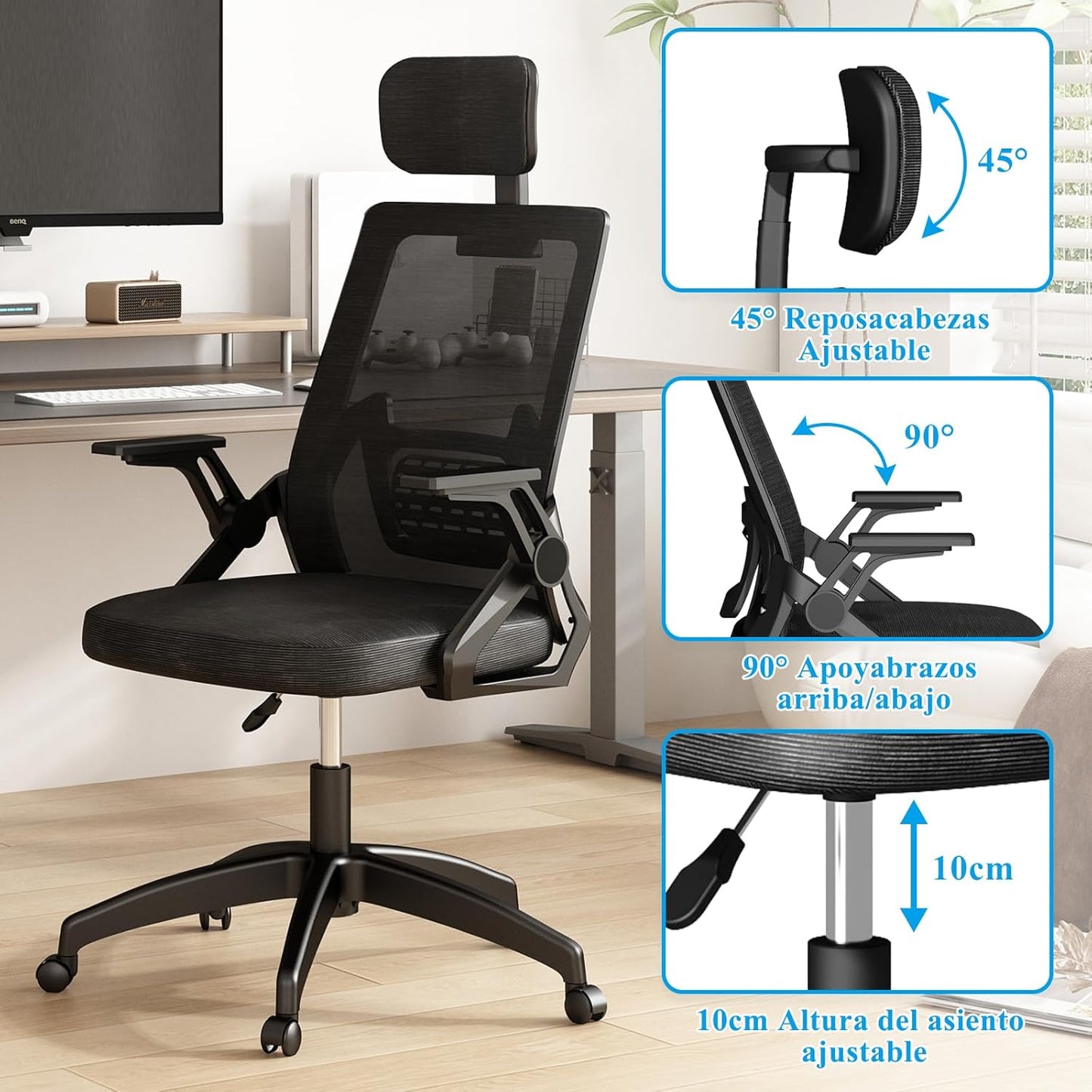 SILLA ERGONÓMICA DE ESCRITORIO