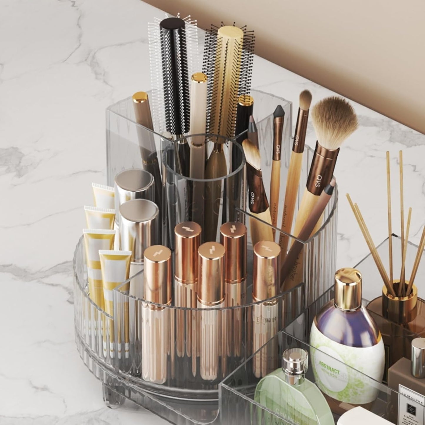 ORGANIZADOR GIRATORIO DE MAQUILLAJE
