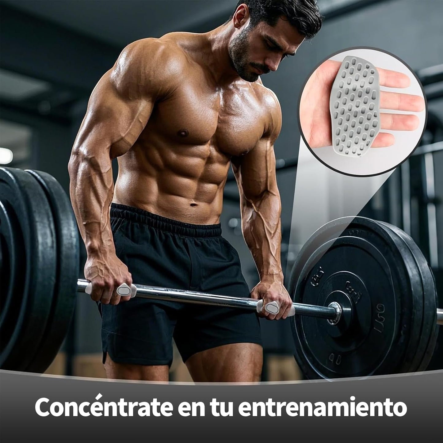 PUÑOS DE GOMA ANTIDESLIZANTES PARA ENTRENAMIENTO