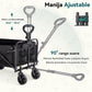 CARRITO PLEGABLE CON RUEDAS MULTIUSOS