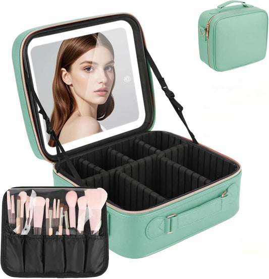 COSMETIQUERA CON LUZ LED