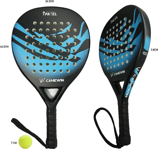 Raqueta de Pádel de Fibra de Carbono