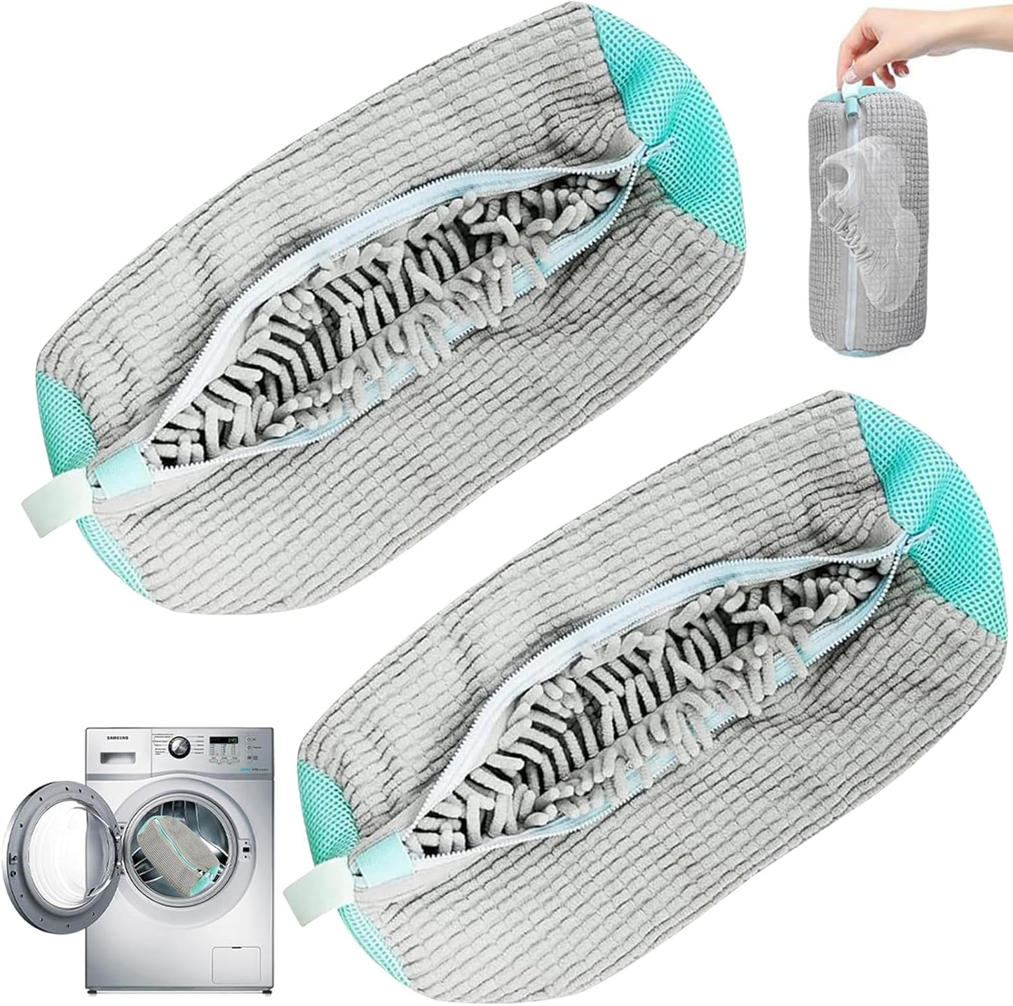 PROTECTOR PARA LAVAR ZAPATOS (2 BOLSAS)