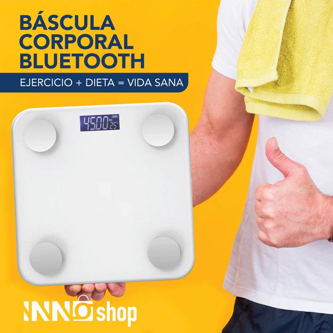 BÁSCULA CORPORAL BLUETOOTH- OFERTA DE NOVIEMBRE