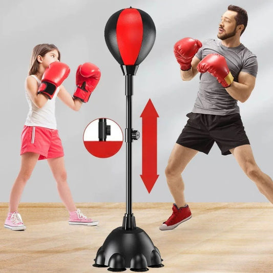 PERA DE BOXEO CON SOPORTE
