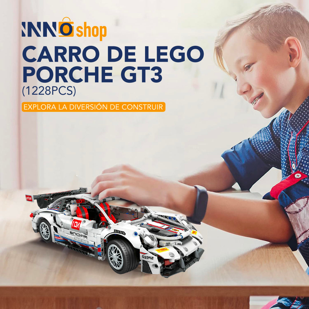 CARRO DE LEGO PORSCHE GT3  (1228PCS)