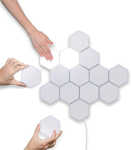 LUZ LED HEXAGONAL DECORATIVA (10PCS)