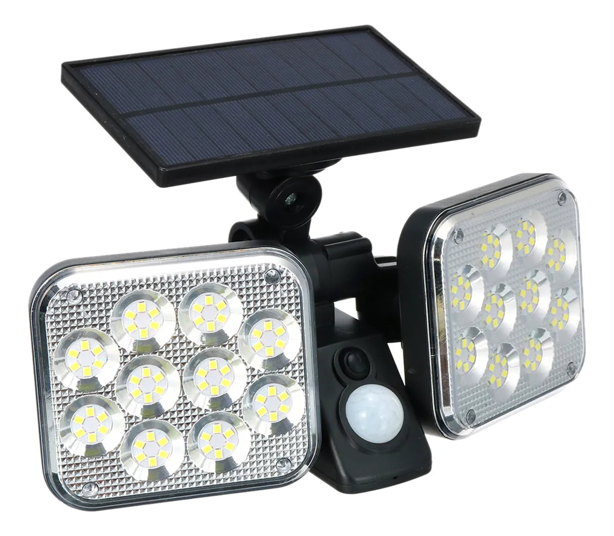 LÁMPARA PARA EXTERIORES CON PÁNEL SOLAR