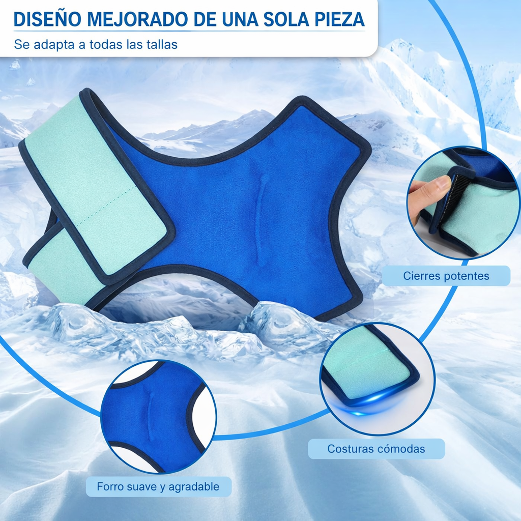 BANDA TERAPÉUTICA FRÍO Y CALOR PARA TOBILLO Y PIE