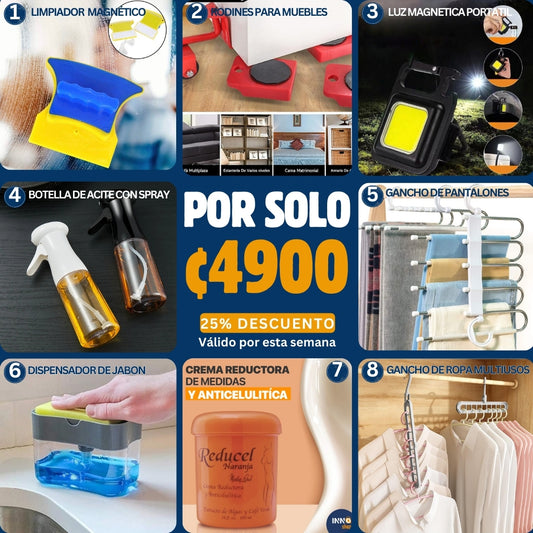 ⚡ PROMOCIÓN FLASH POR ¢4900 ⚡ VALIDO POR ESTA SEMANA