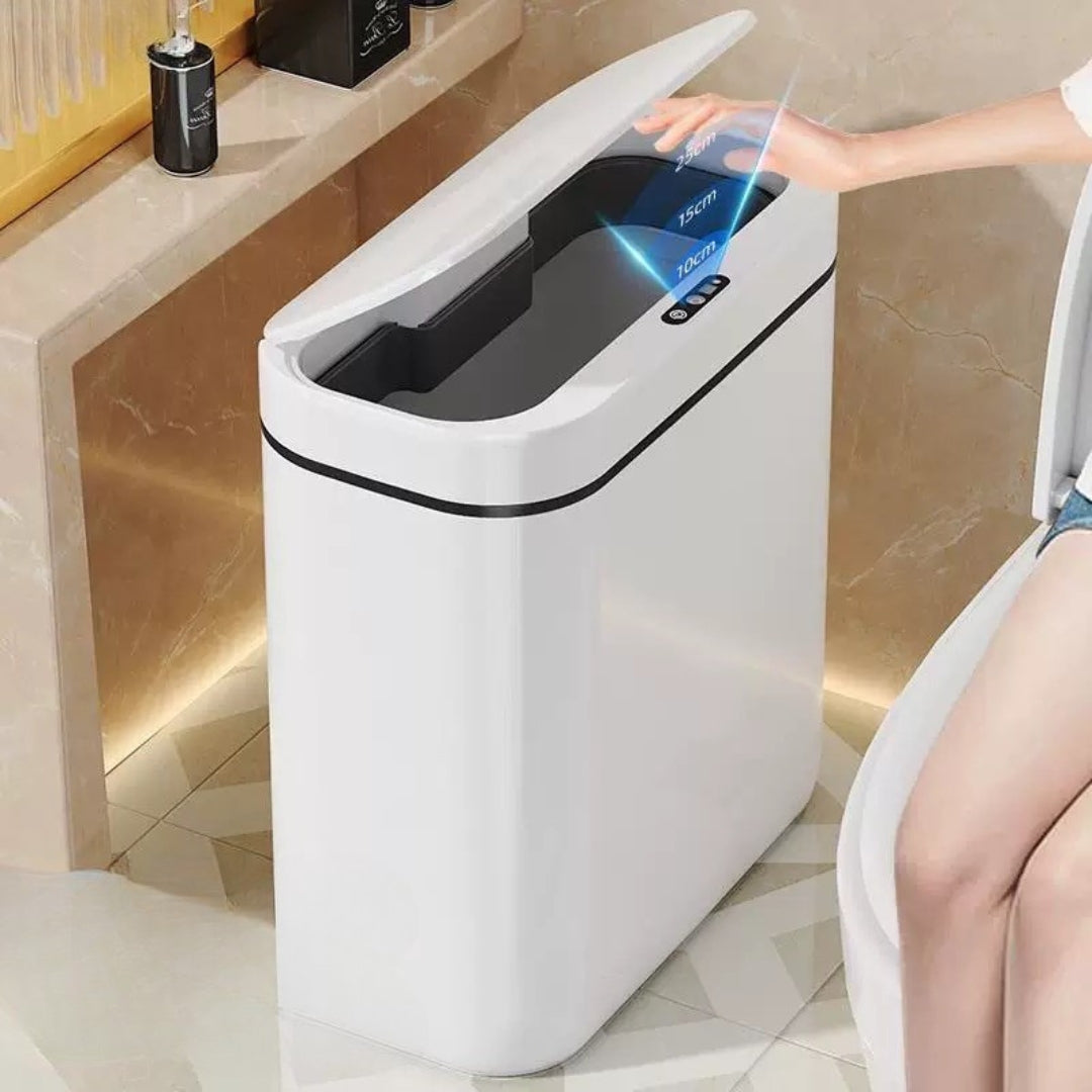 BASURERO OVALADO INTELIGENTE CON SENSOR 18L