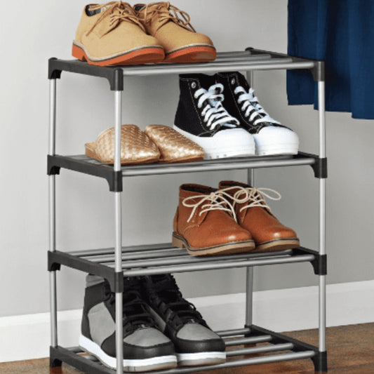 ZAPATERA DE ALUMINIO 4 NIVELES