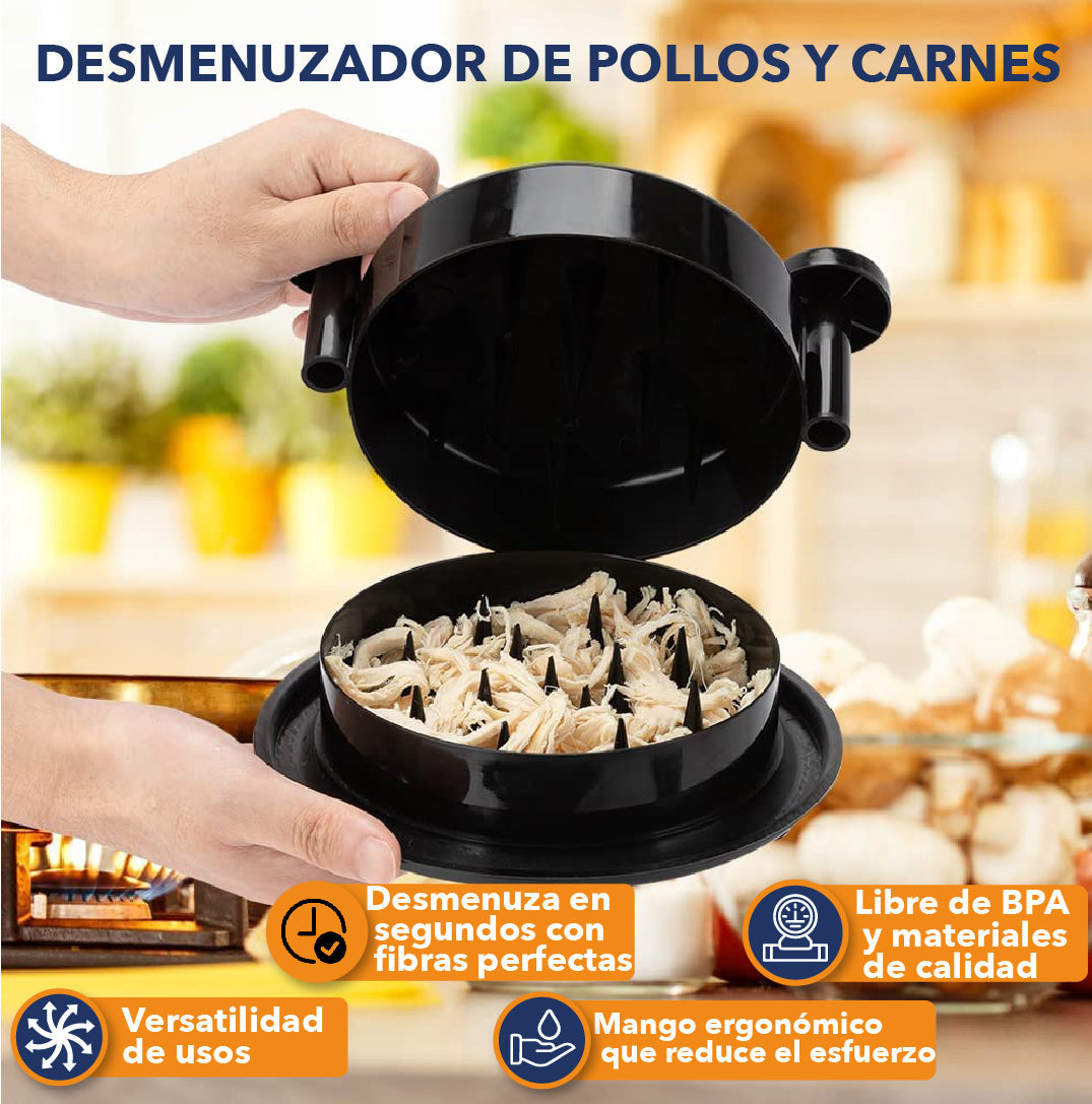 DESMENUZADOR DE POLLO Y CARNES