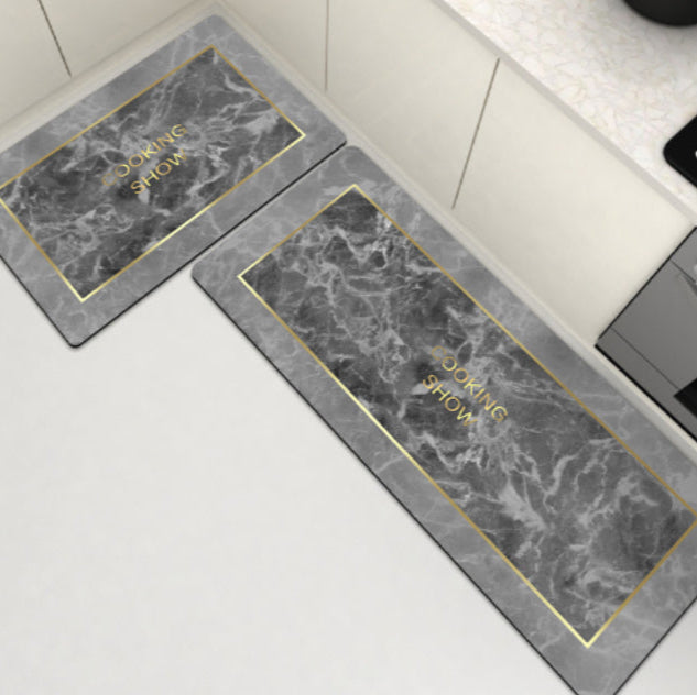 SET DE 2 ALFOMBRAS DE COCINA ABSORBENTES
