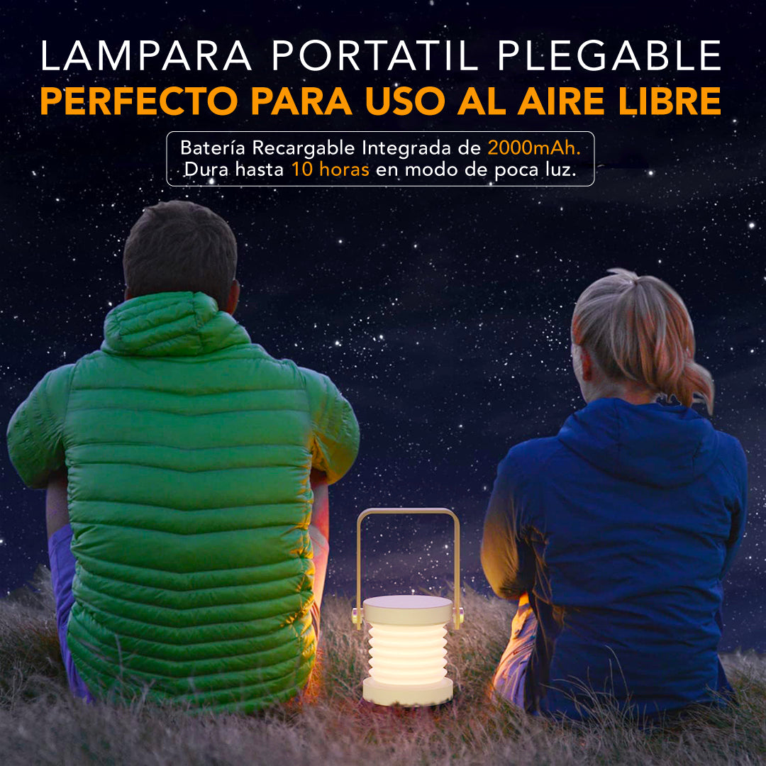 LAMPARA PORTATIL PLEGABLE