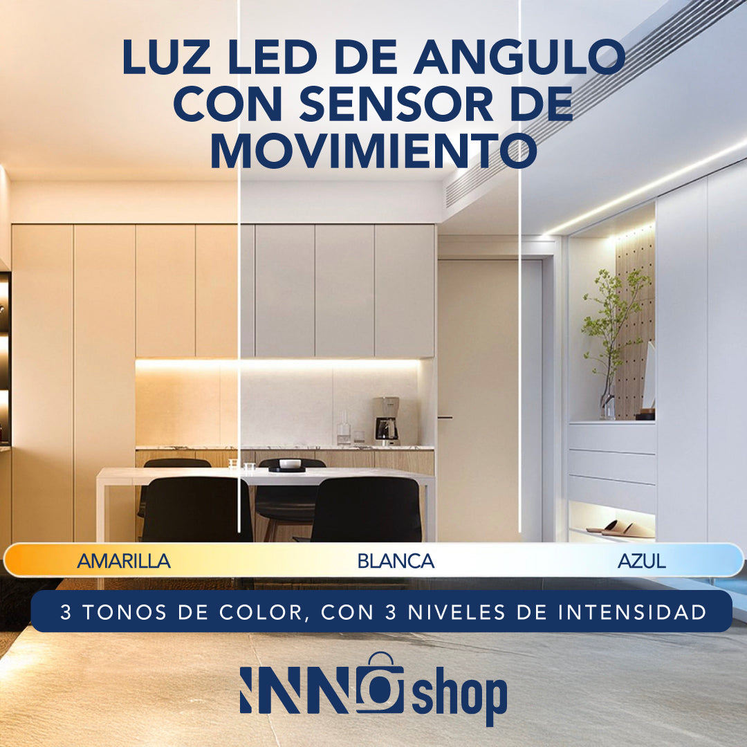 LUZ LED DE ANGULO CON SENSOR DE MOVIMIENTO