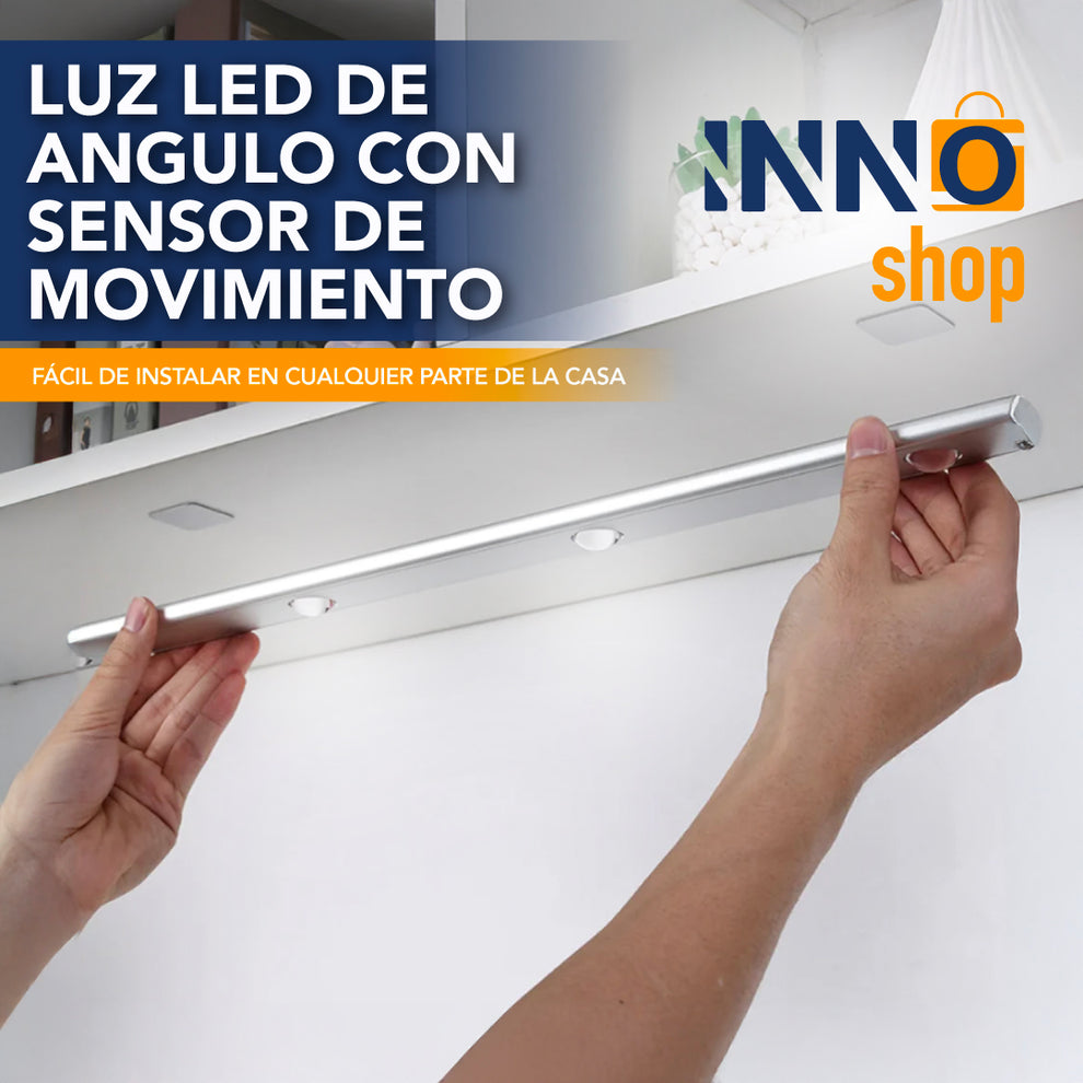 LUZ LED DE ANGULO CON SENSOR DE MOVIMIENTO – INNOshopcr
