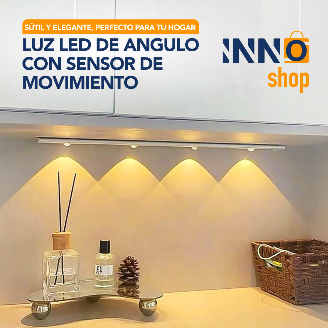 LUZ LED DE ANGULO CON SENSOR DE MOVIMIENTO