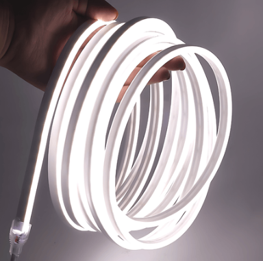 LUZ LED NEÓN BLANCA DE 5 METROS