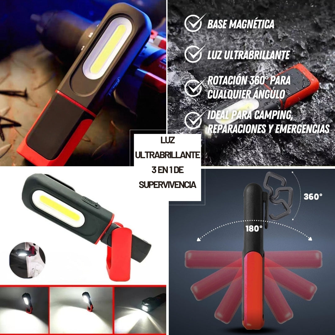 LUZ ULTRABRILLANTE 3 EN 1 DE SUPERVIVENCIA