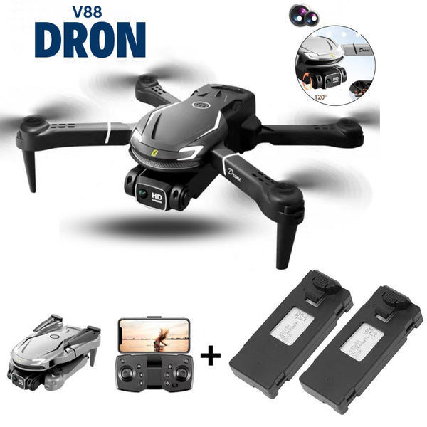 DRONE V88 DOBLE CÁMARA FULL HD1080 – INNOshopcr