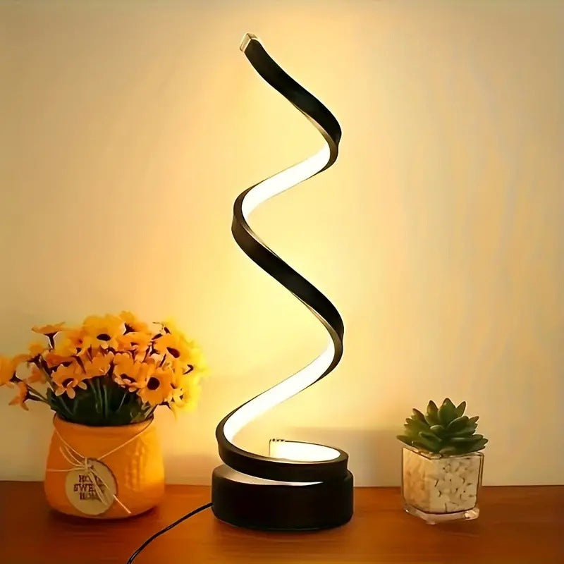 LAMPARA DE MESA MODERNA CON DISEÑO
