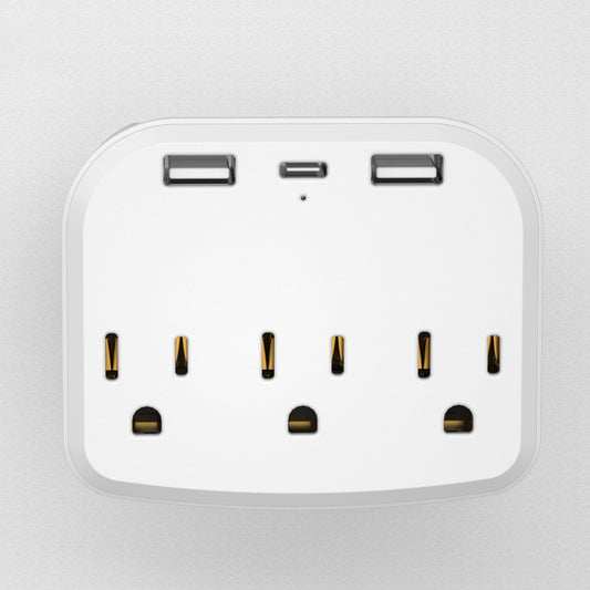 ENCHUFE INALÁMBRICO CON USB & TIPO C