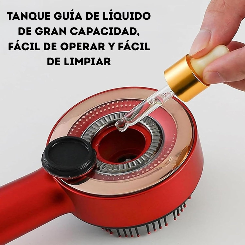 MASAJEADOR DE CRANEO CON LUZ ROJA PARA CUIDADO CAPILAR