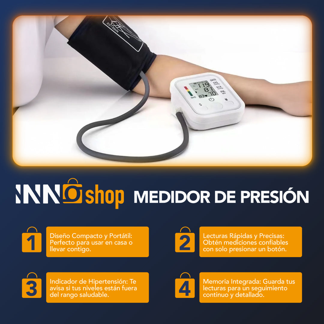 MEDIDOR DE PRESIÓN ARTERIAL