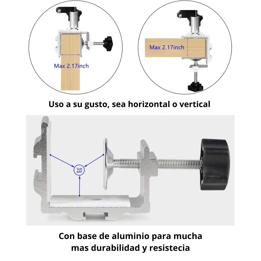 SOPORTE UNIVERSAL PARA TABLET Y TELEFONO