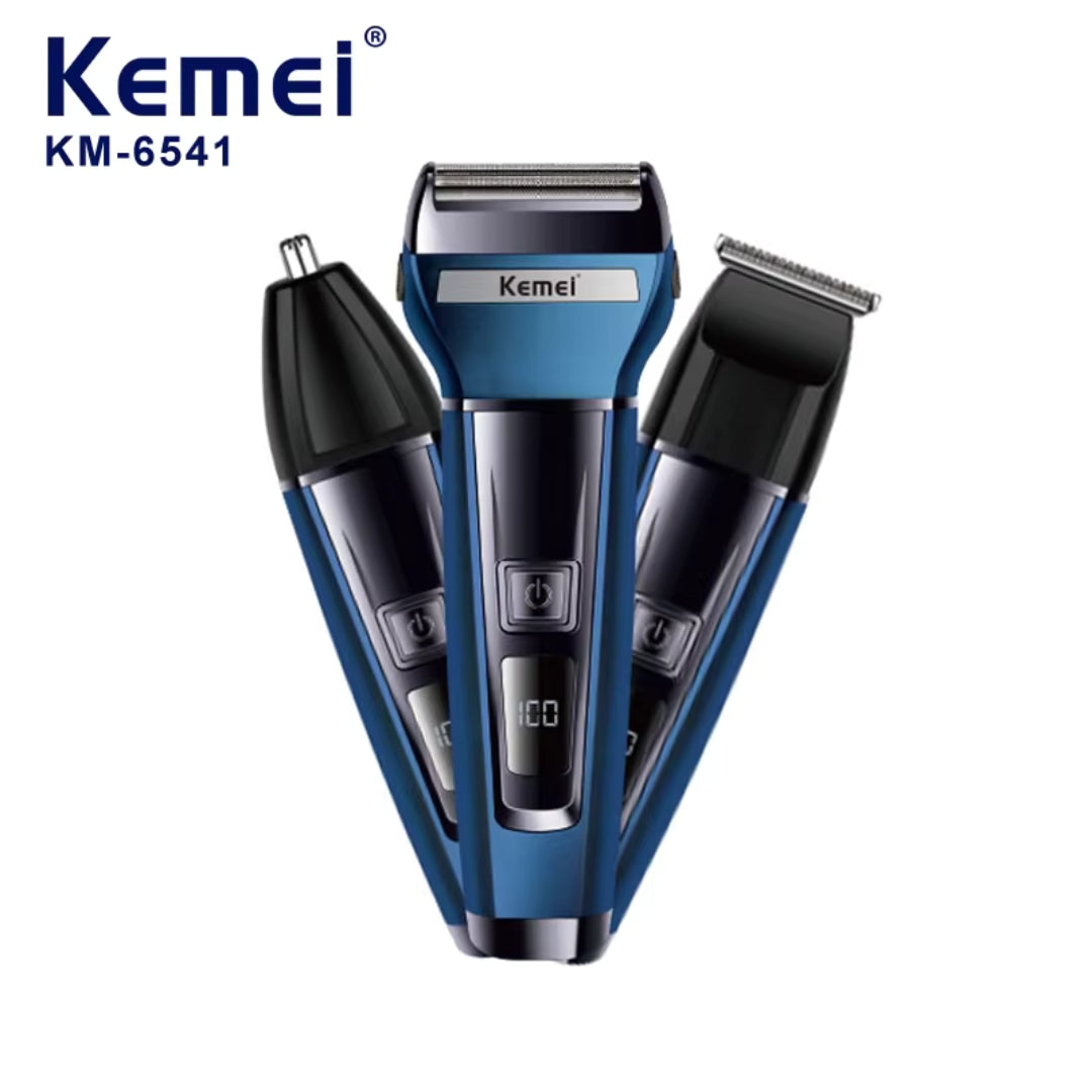 RASURADORA 3 EN 1 KEMEI 6541