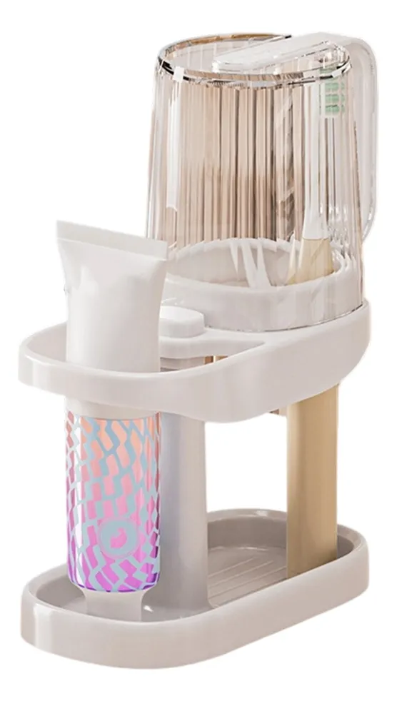 SOPORTE PARA CEPILLOS DE DIENTES Y PASTA