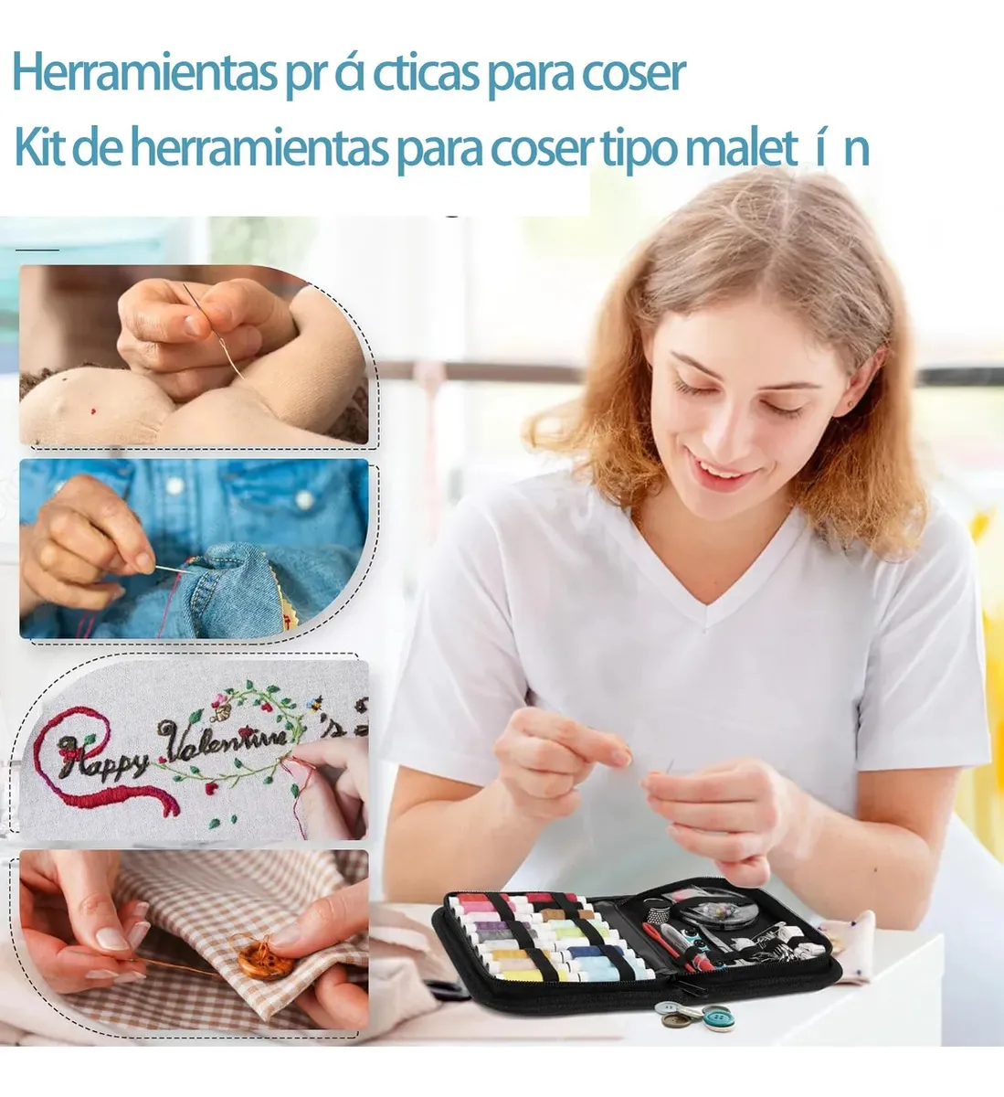 KIT DE COSTURA PORTATIL