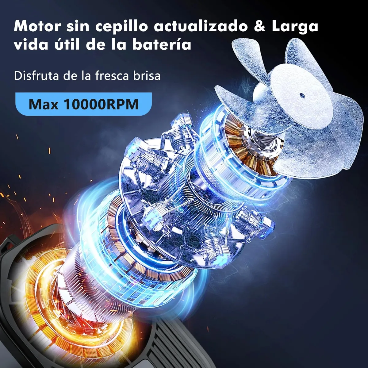VENTILADOR PORTÁTIL 3000 MAH